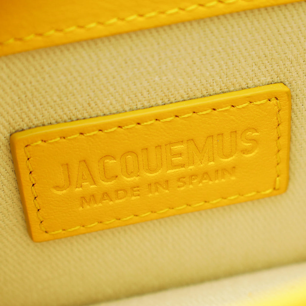 Jacquemus Yellow Le Chiquito Mini Bag