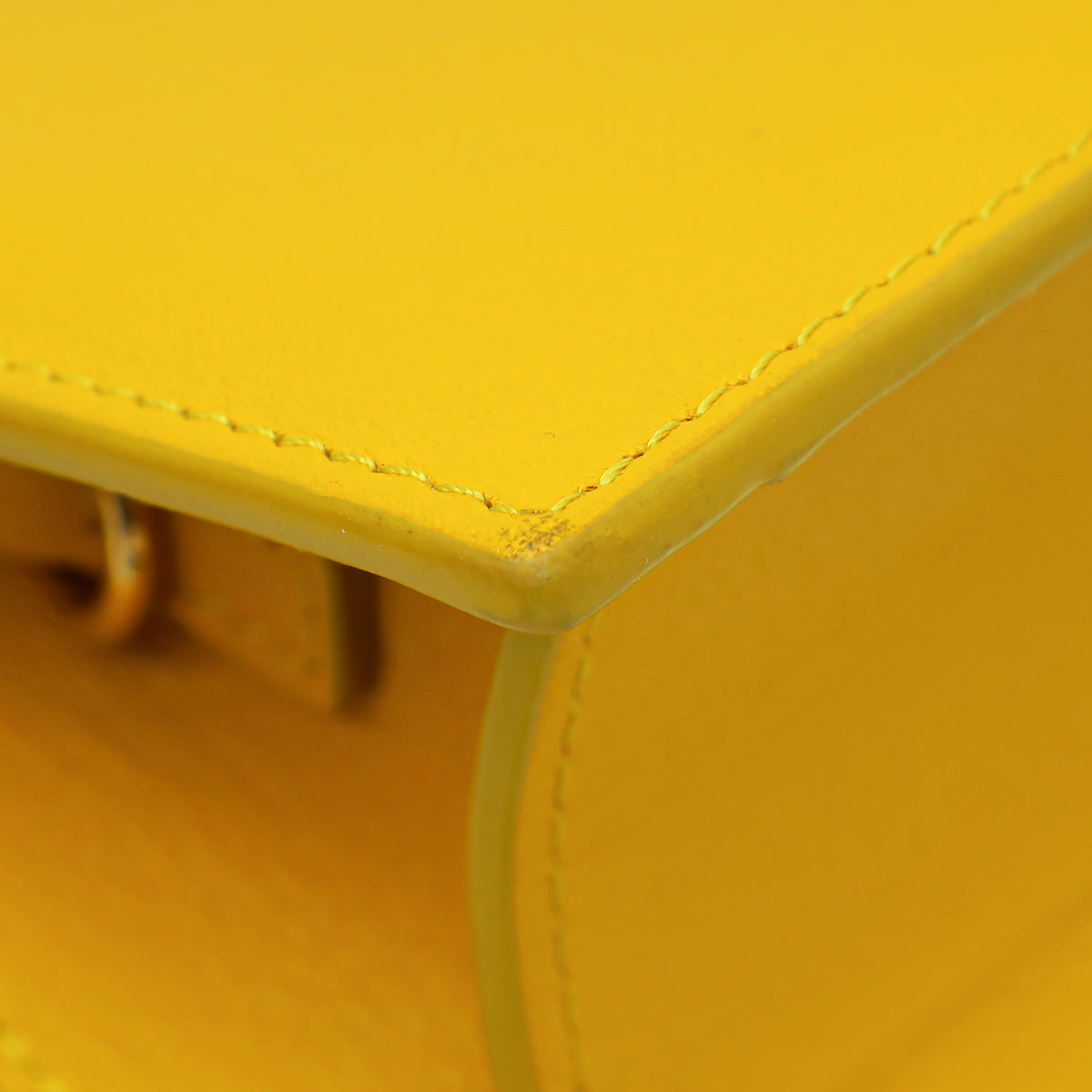 Jacquemus Yellow Le Chiquito Mini Bag