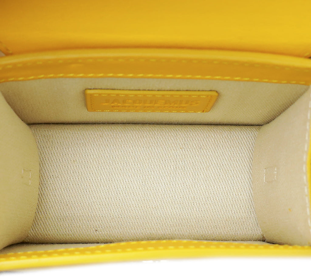 Jacquemus Yellow Le Chiquito Mini Bag