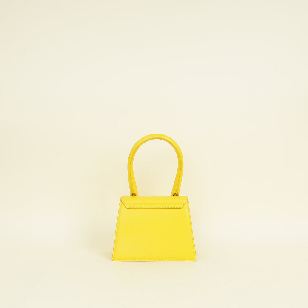 Jacquemus Yellow The Medium Chiquito Bag