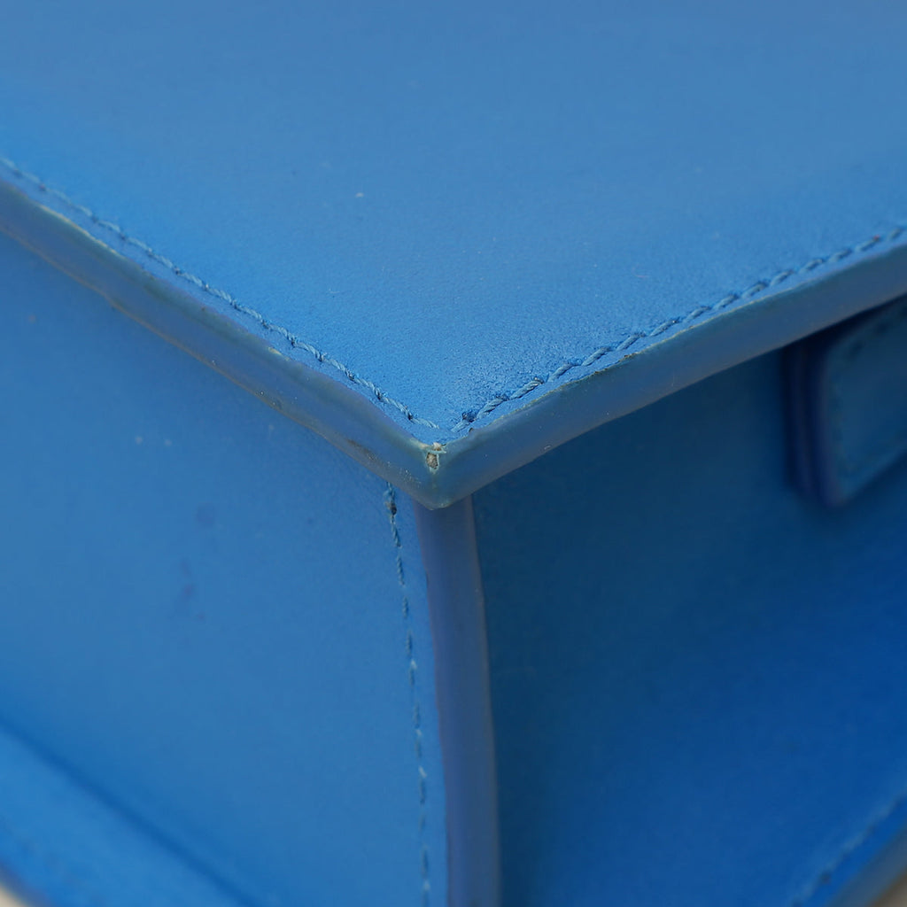 Jacquemus Blue Le Chiquito Noeud Bag
