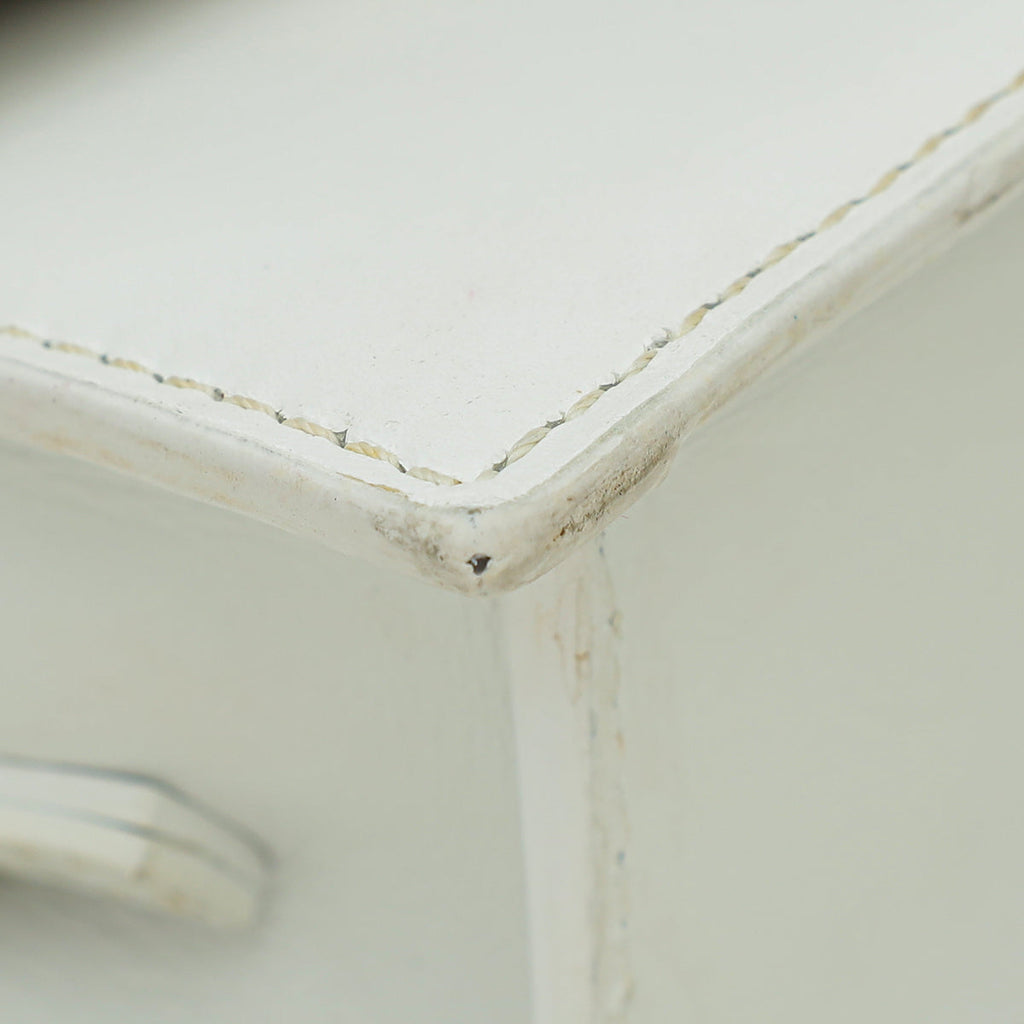 Jacquemus White Le Chiquito Signature Mini Bag