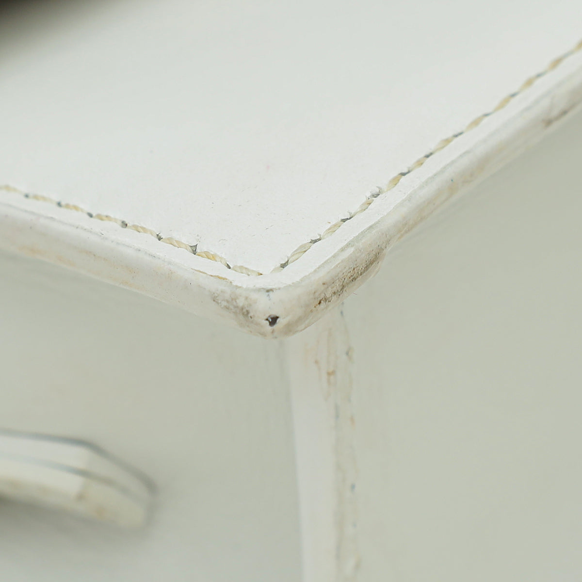 Jacquemus White Le Chiquito Signature Mini Bag