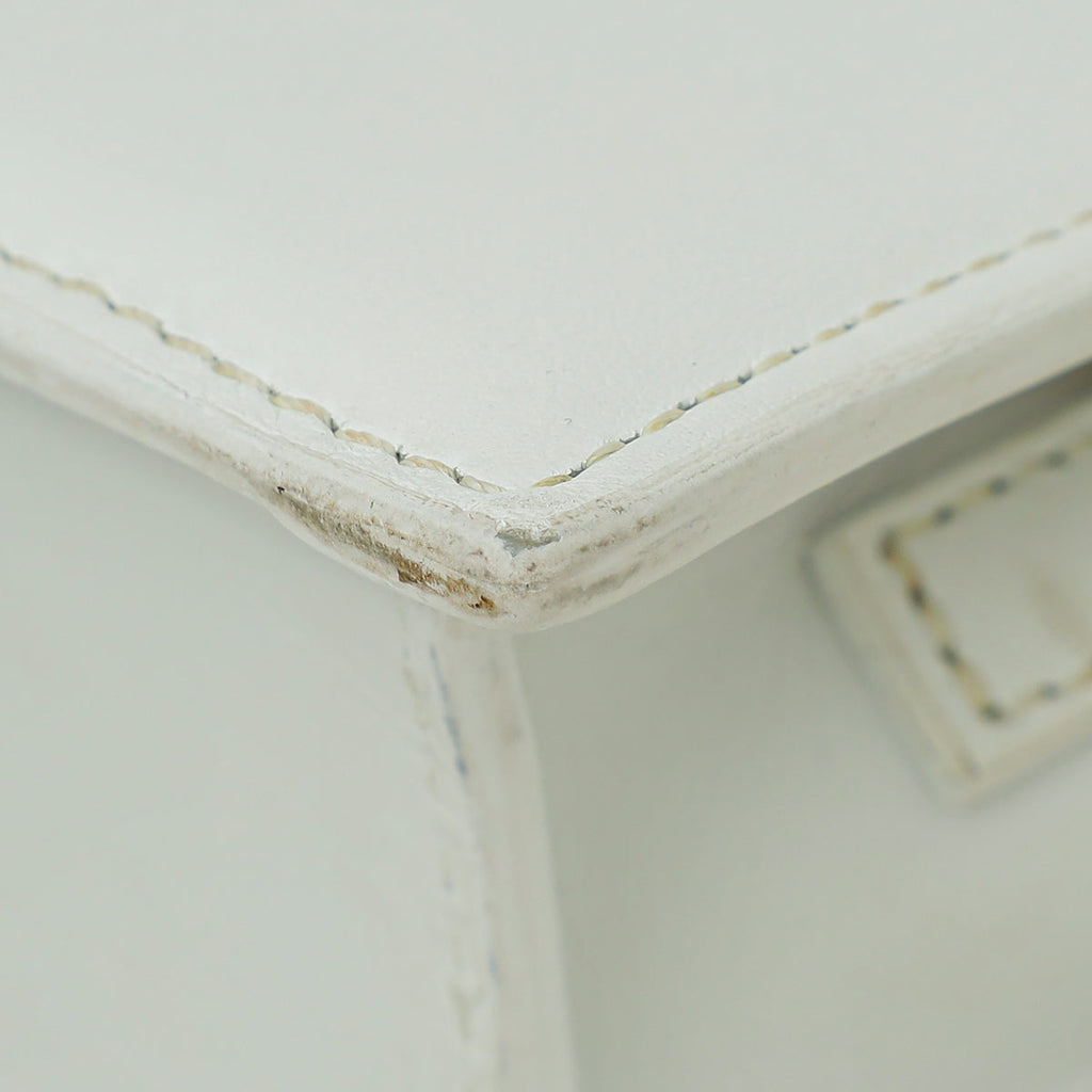 Jacquemus White Le Chiquito Signature Mini Bag