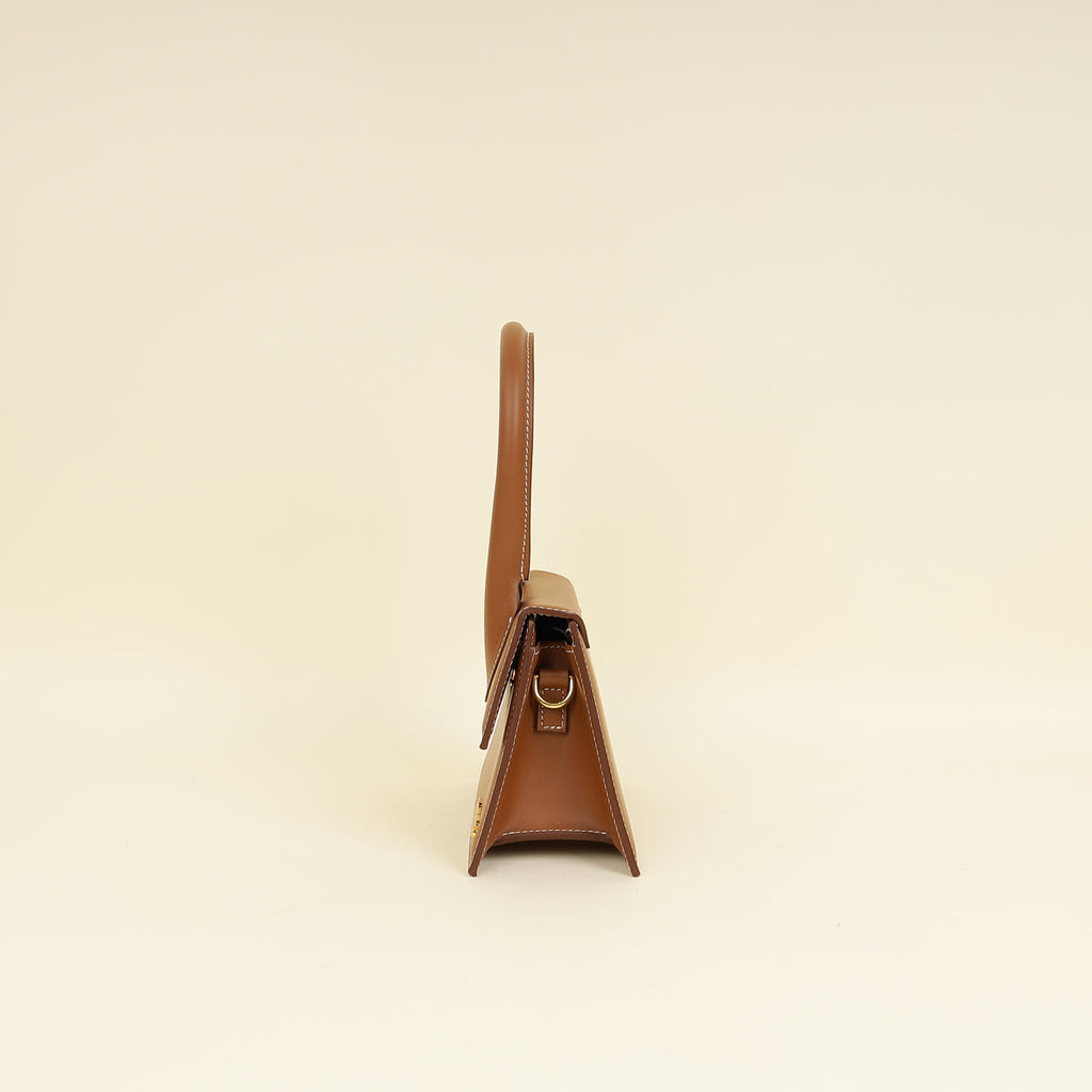 Jacquemus Brown Le Chiquito Moyen Bag