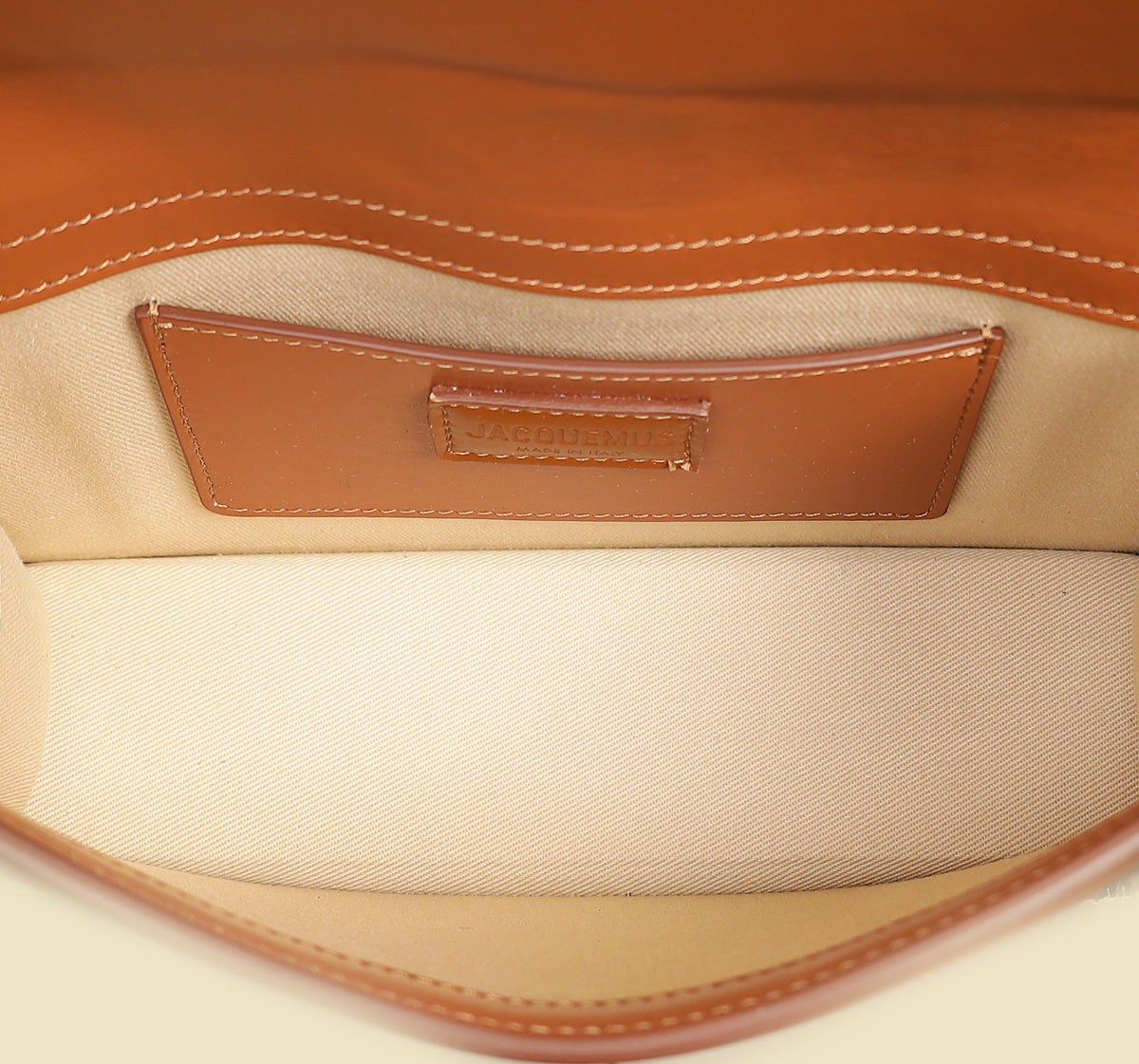 Jacquemus Light Brown The Large Bambino Les Classiques Bag