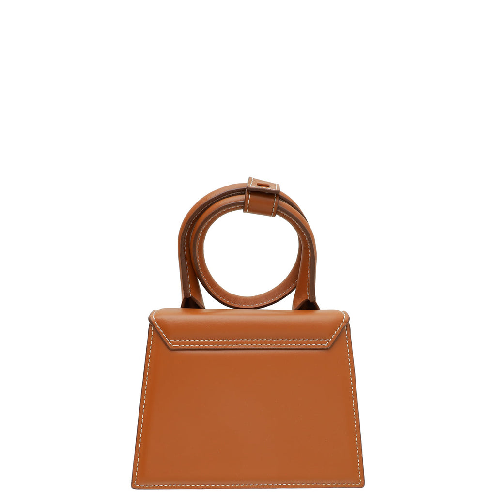 Jacquemus Light Brown Le Chiquito Noeud Shoulder Bag