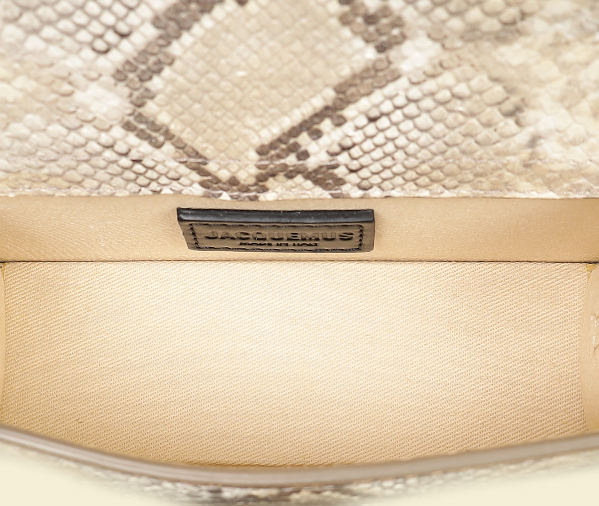 Jacquemus Beige The Bambino Bag