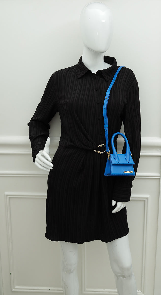 Jacquemus Royal Blue Le Chiquito Mini Bag