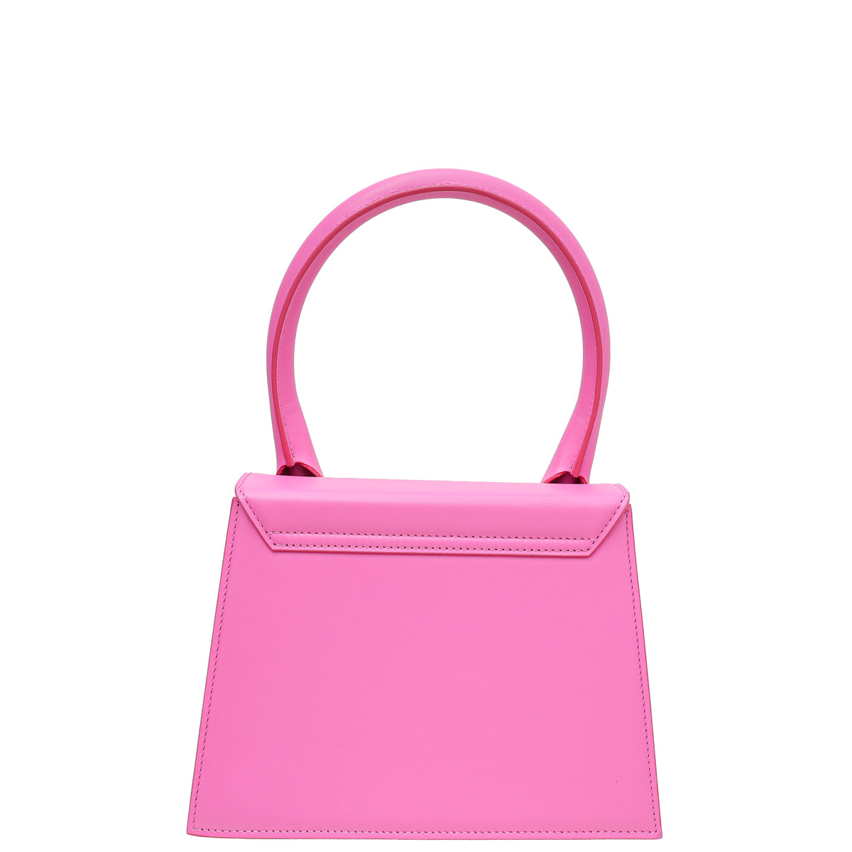 Jacquemus Neon Pink Le Grand Chiquito Top-Handle Large Bag