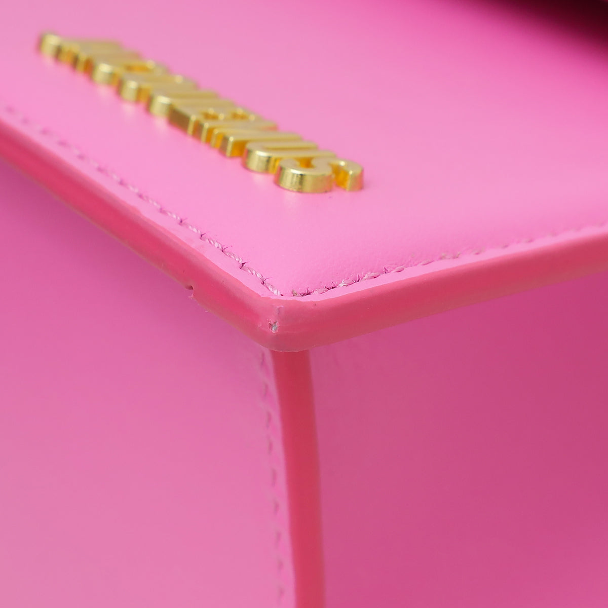 Jacquemus Neon Pink Le Grand Chiquito Top-Handle Large Bag