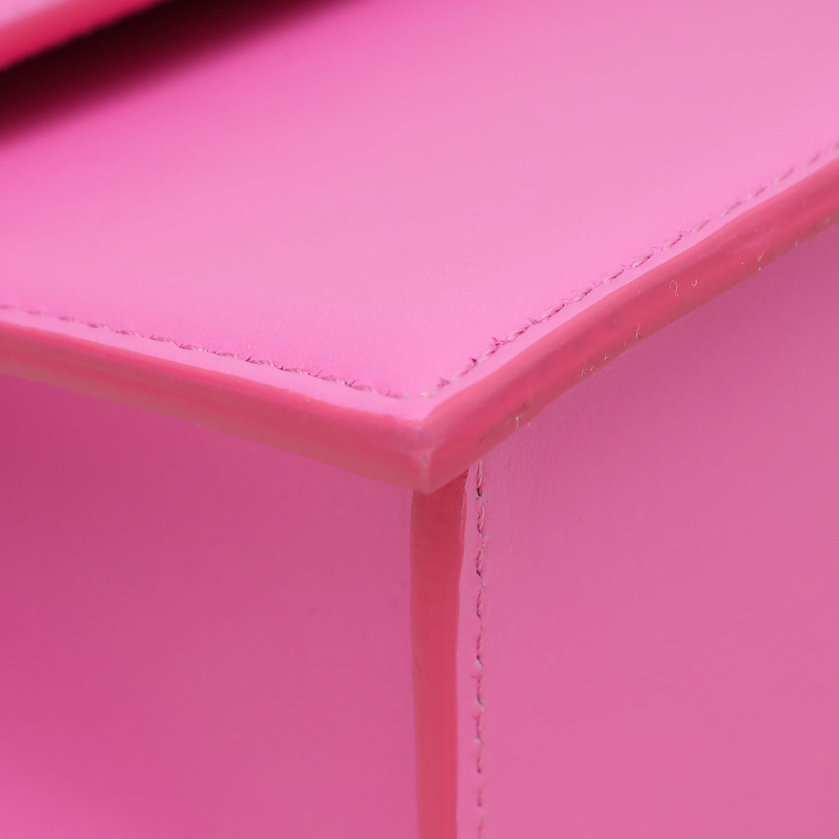 Jacquemus Neon Pink Le Grand Chiquito Top-Handle Large Bag