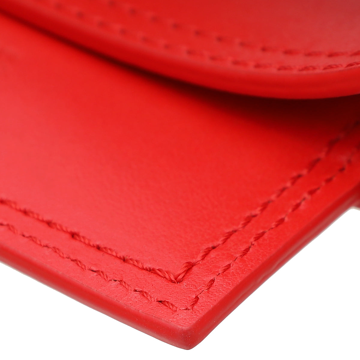 Jacquemus Red La Ceinture Carree Pouch Belt