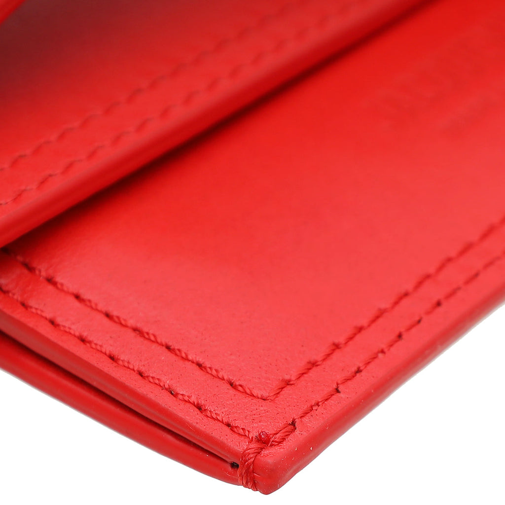 Jacquemus Red La Ceinture Carree Pouch Belt
