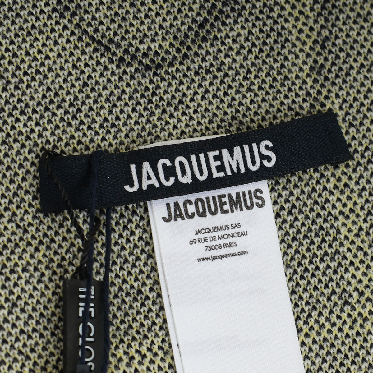 Jacquemus Bicolor L'echarpe Liga Scarf