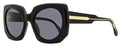 Marni Jellyfish Lake Square Sunglasses RYM Black 56mm Black