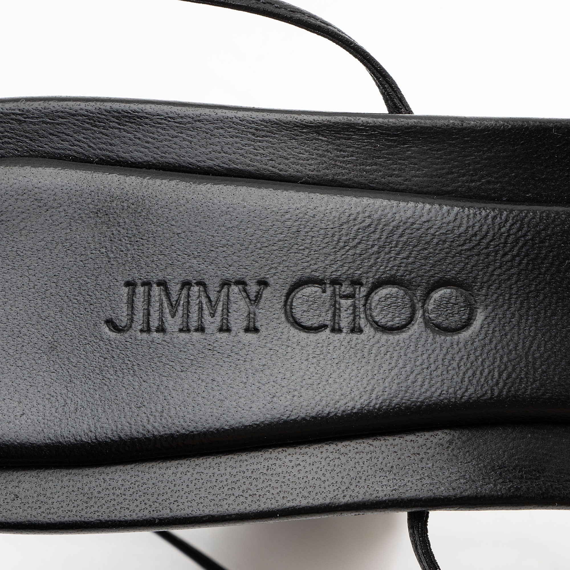 Jimmy Choo Braided Nappa Diosa Lace Up Sandals - Size 8 / 38