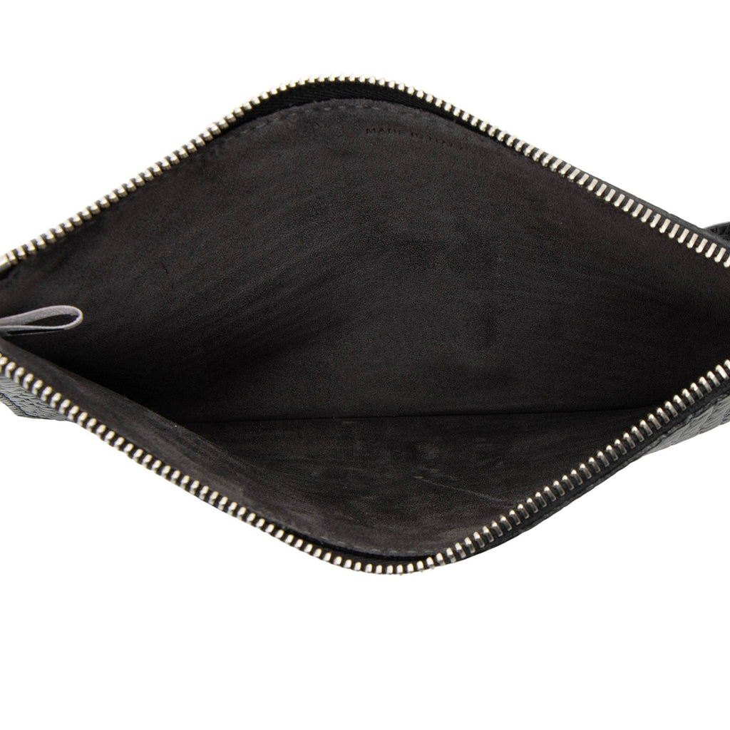 Jimmy Choo Croc Embossed Leather Pochette