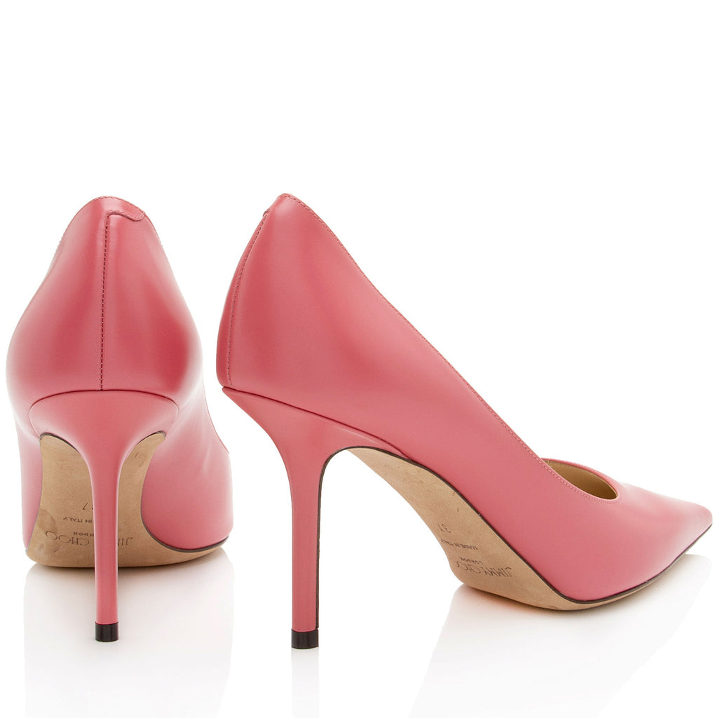 Jimmy Choo Leather Love 85 Pumps - Size 7 / 37