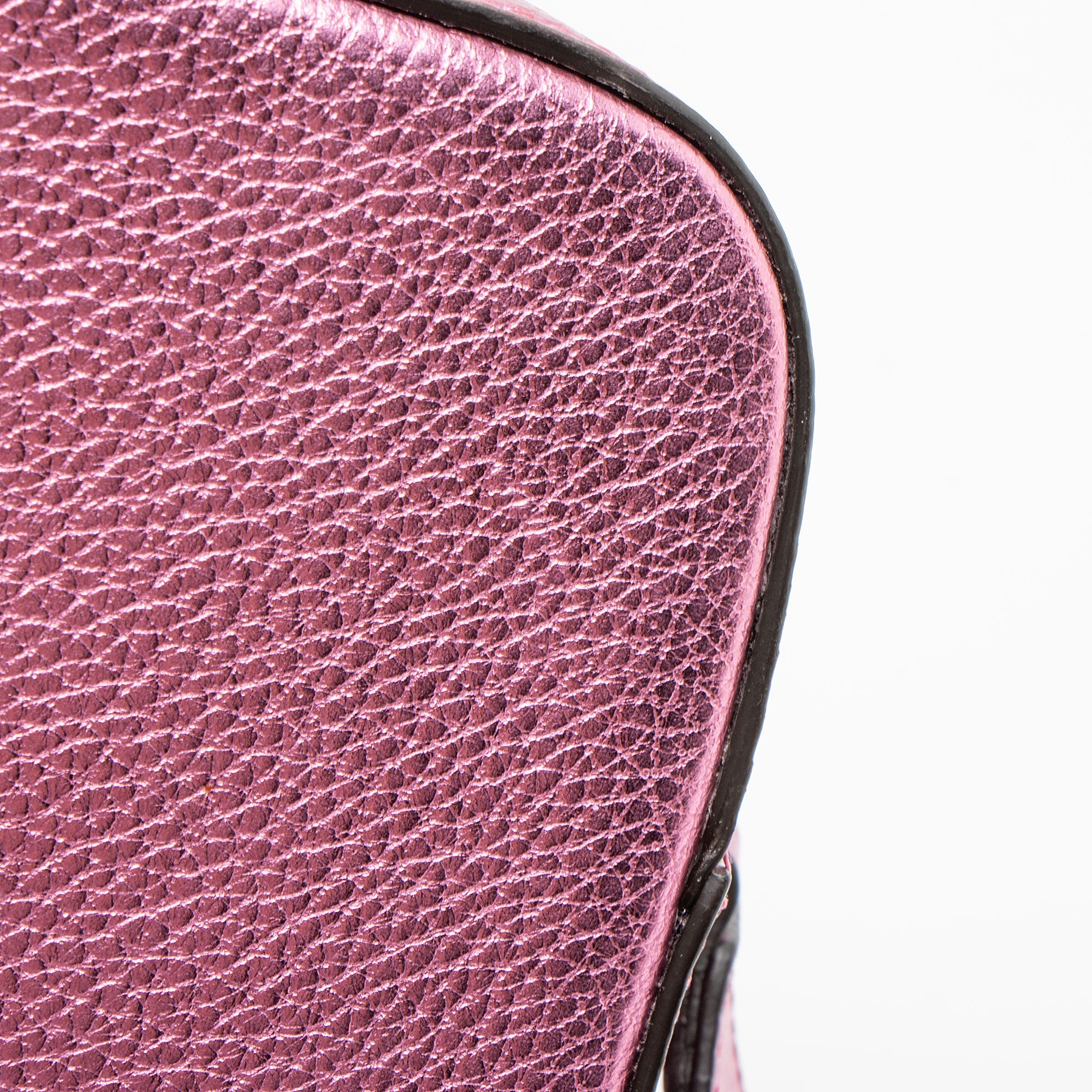 Jimmy Choo Metallic Calfskin Balti Camera Bag