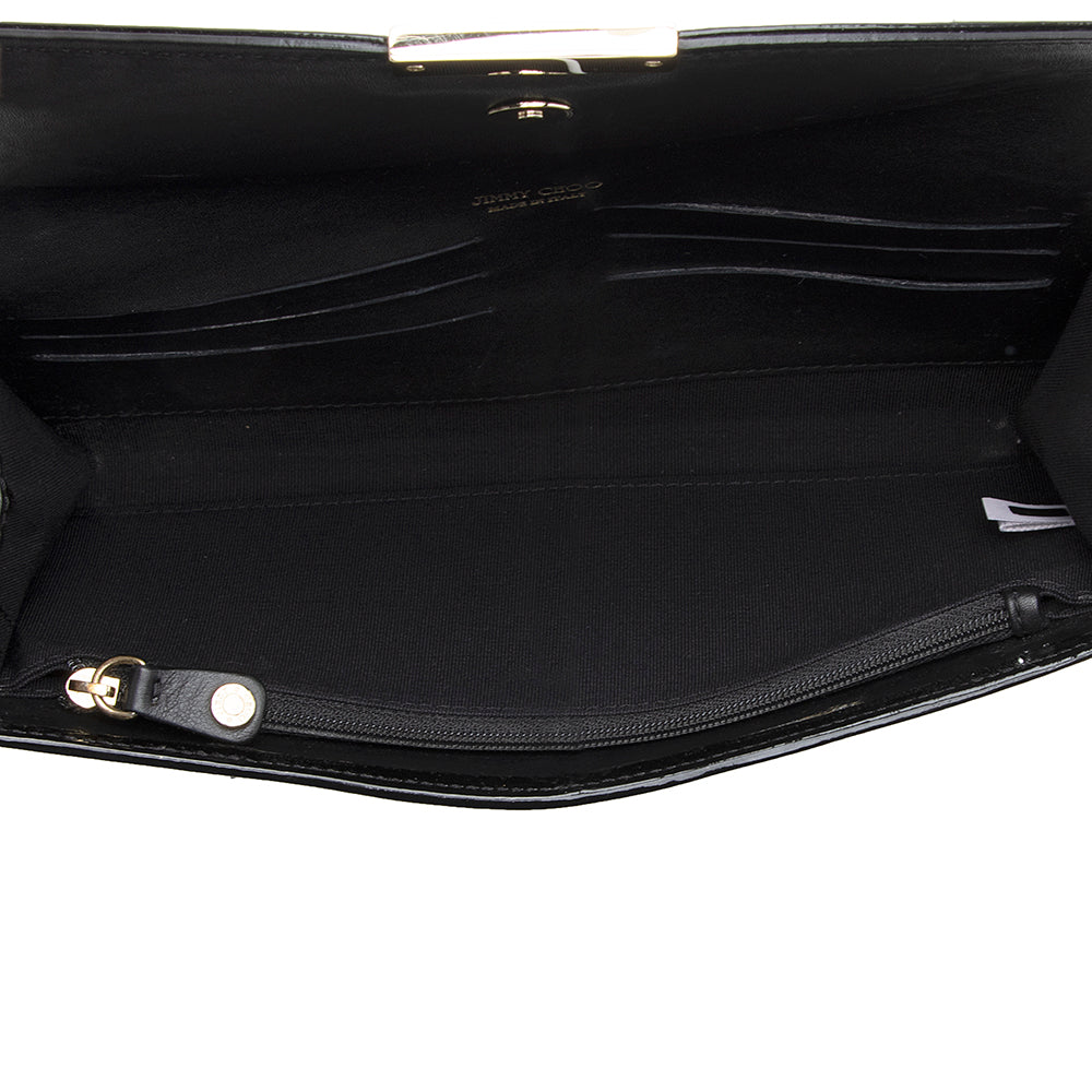 Jimmy Choo Patent Leather Clutch (SHF-19708)