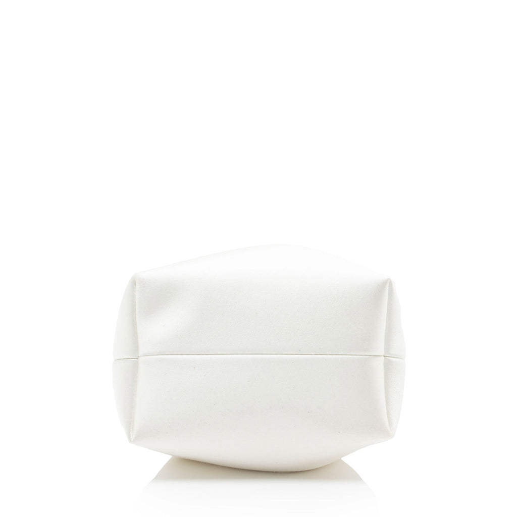 Jimmy Choo Satin Crystal Bon Bon Bucket Bag