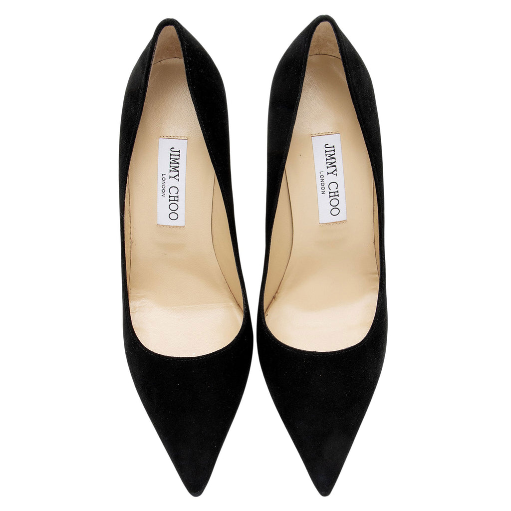 Jimmy Choo Suede Romy Pumps - Size 9.5 / 39.5