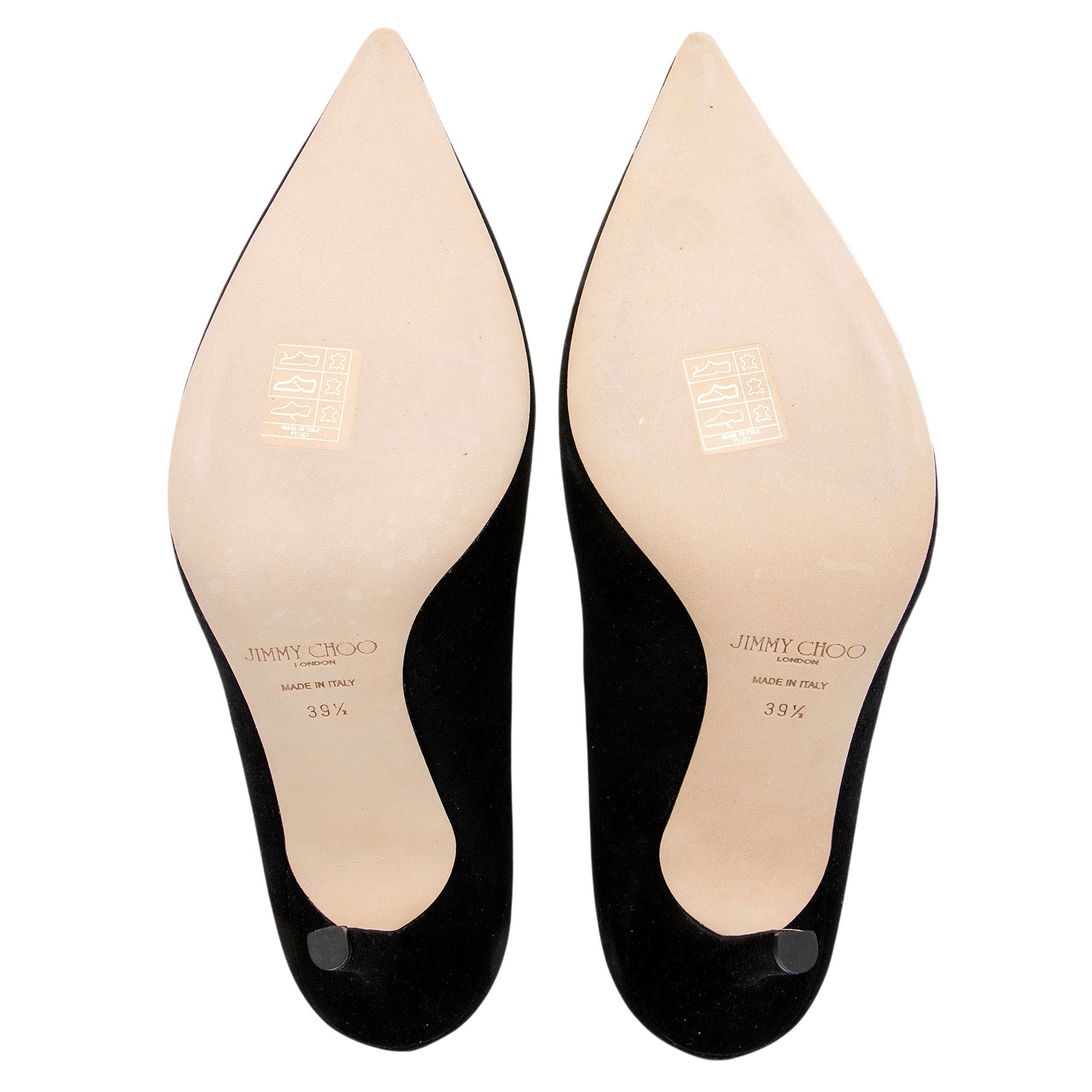 Jimmy Choo Suede Romy Pumps - Size 9.5 / 39.5