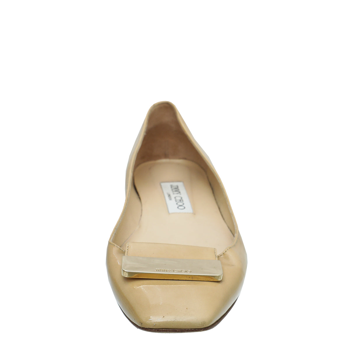 Jimmy Choo Beige Ballet Flats 39