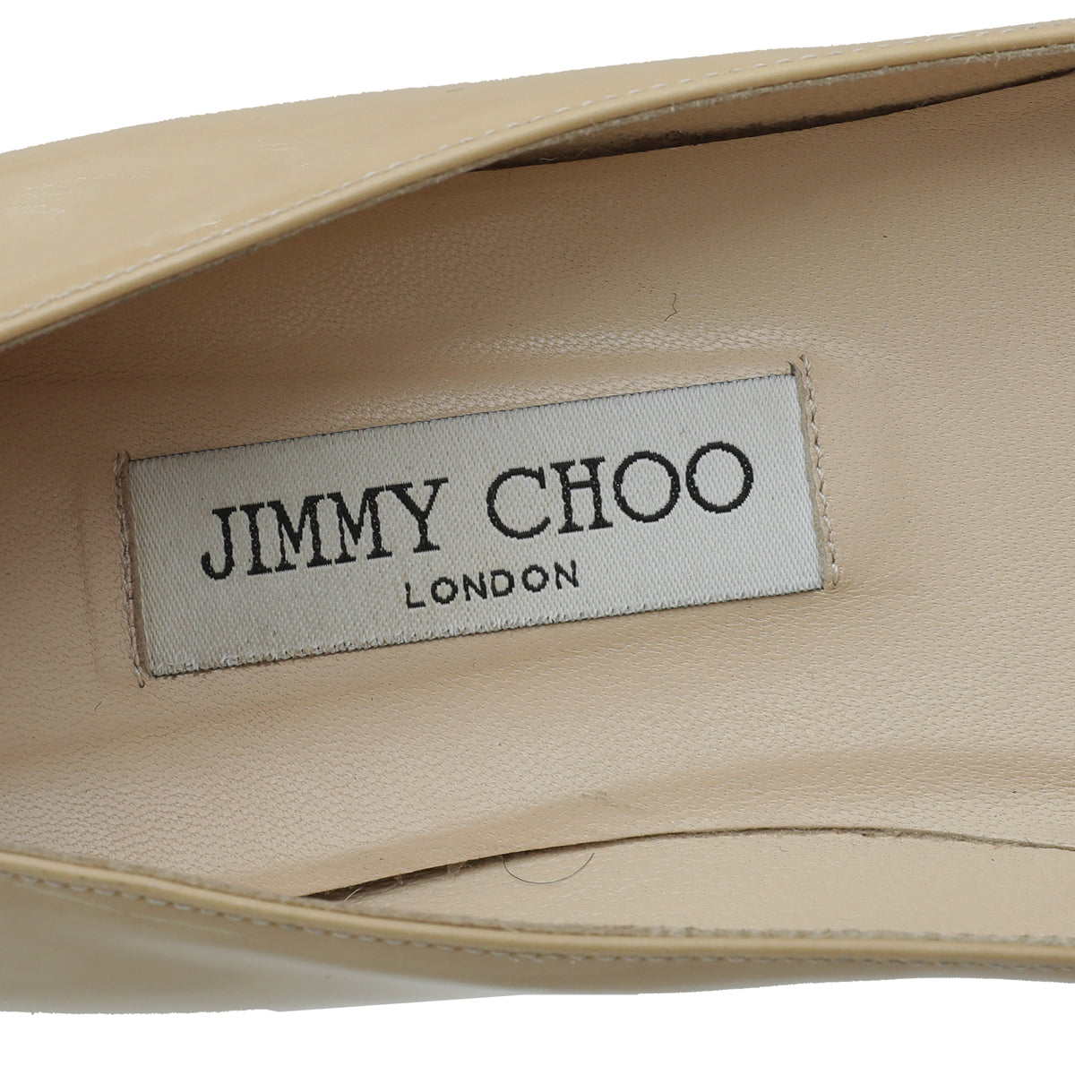 Jimmy Choo Beige Ballet Flats 39