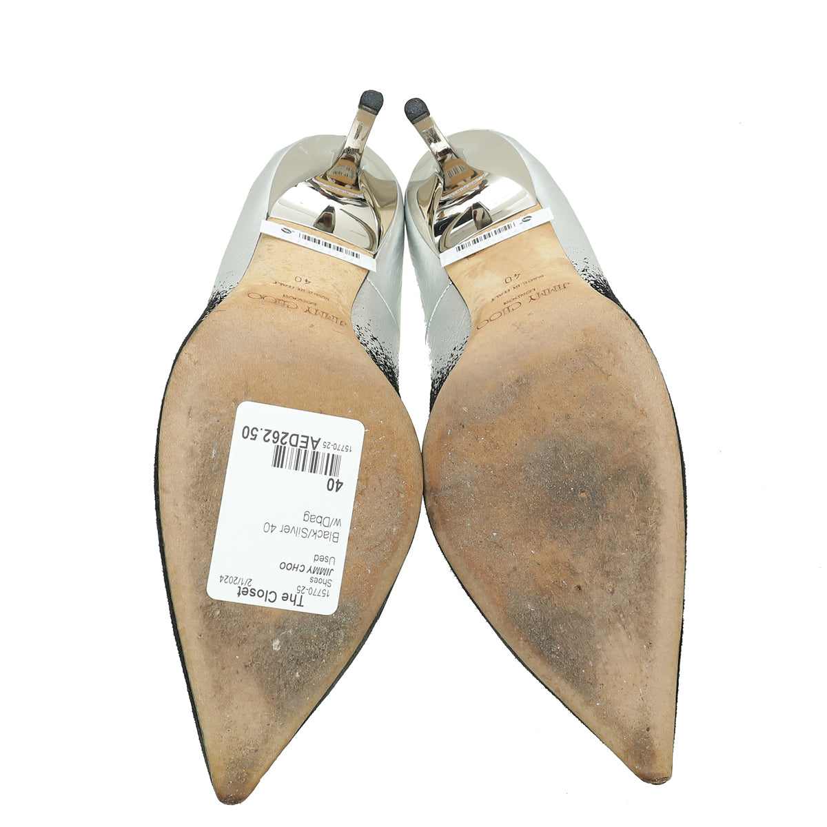 Jimmy Choo Bicolor Pointed Pump 40