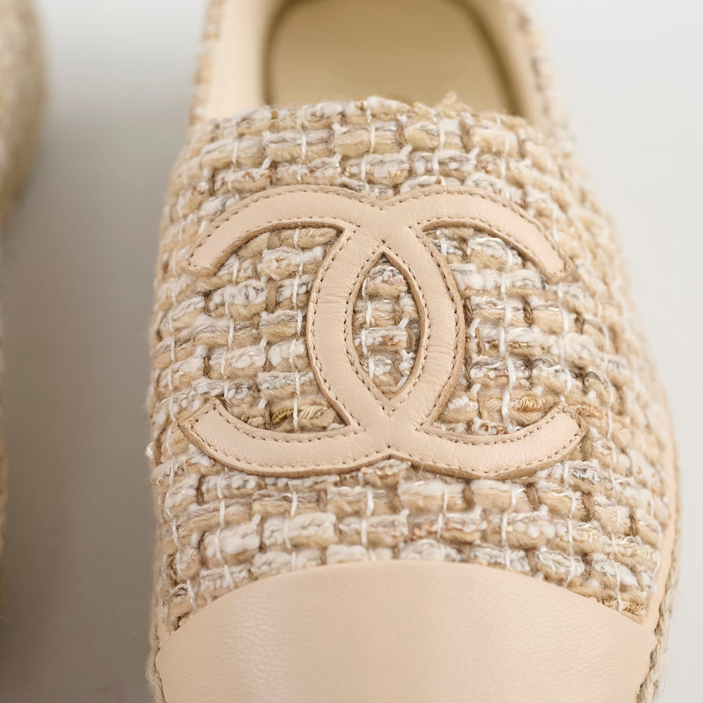 Chanel Espadrilles Beige Size 36