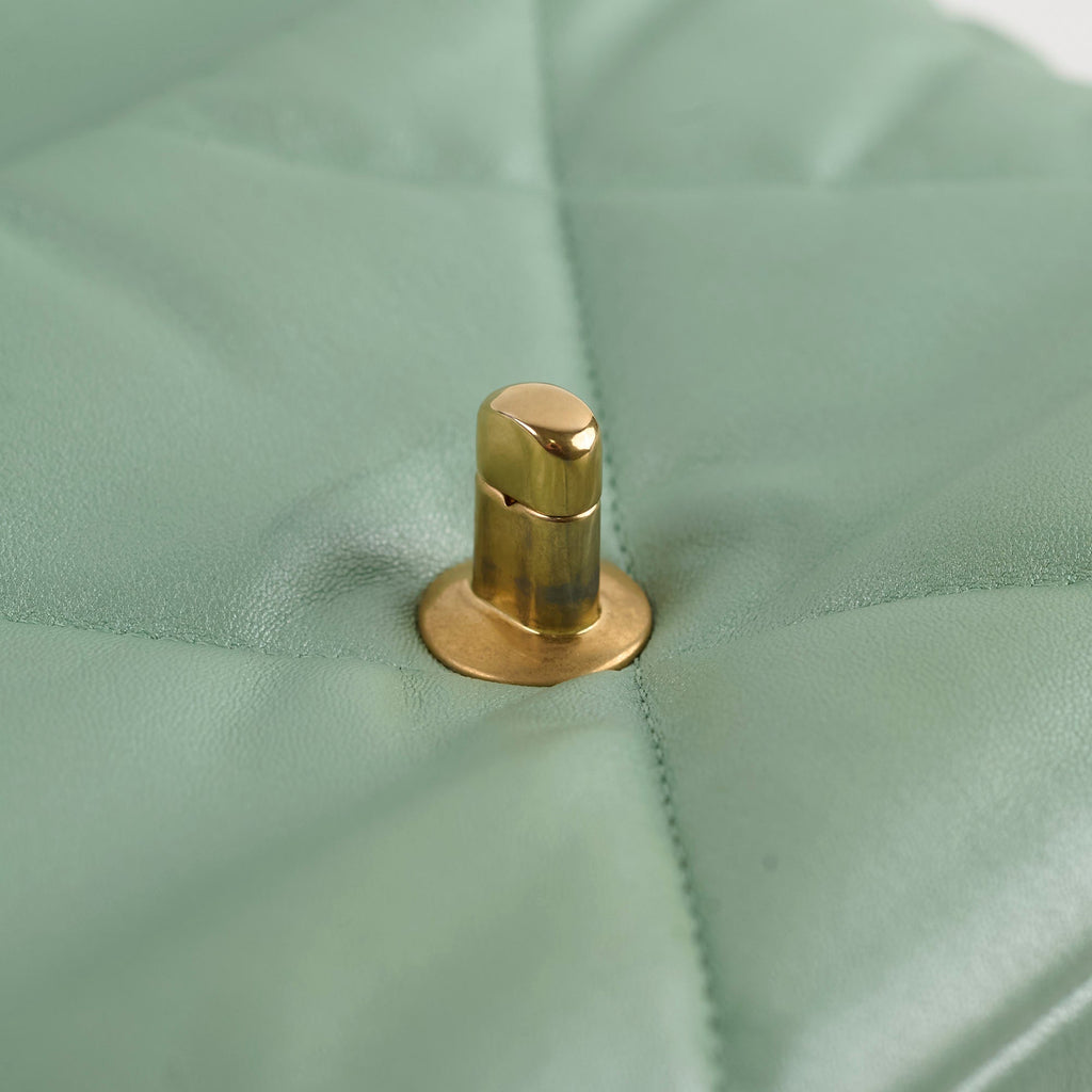 Chanel Small 19 Iridescent Green Microchipped