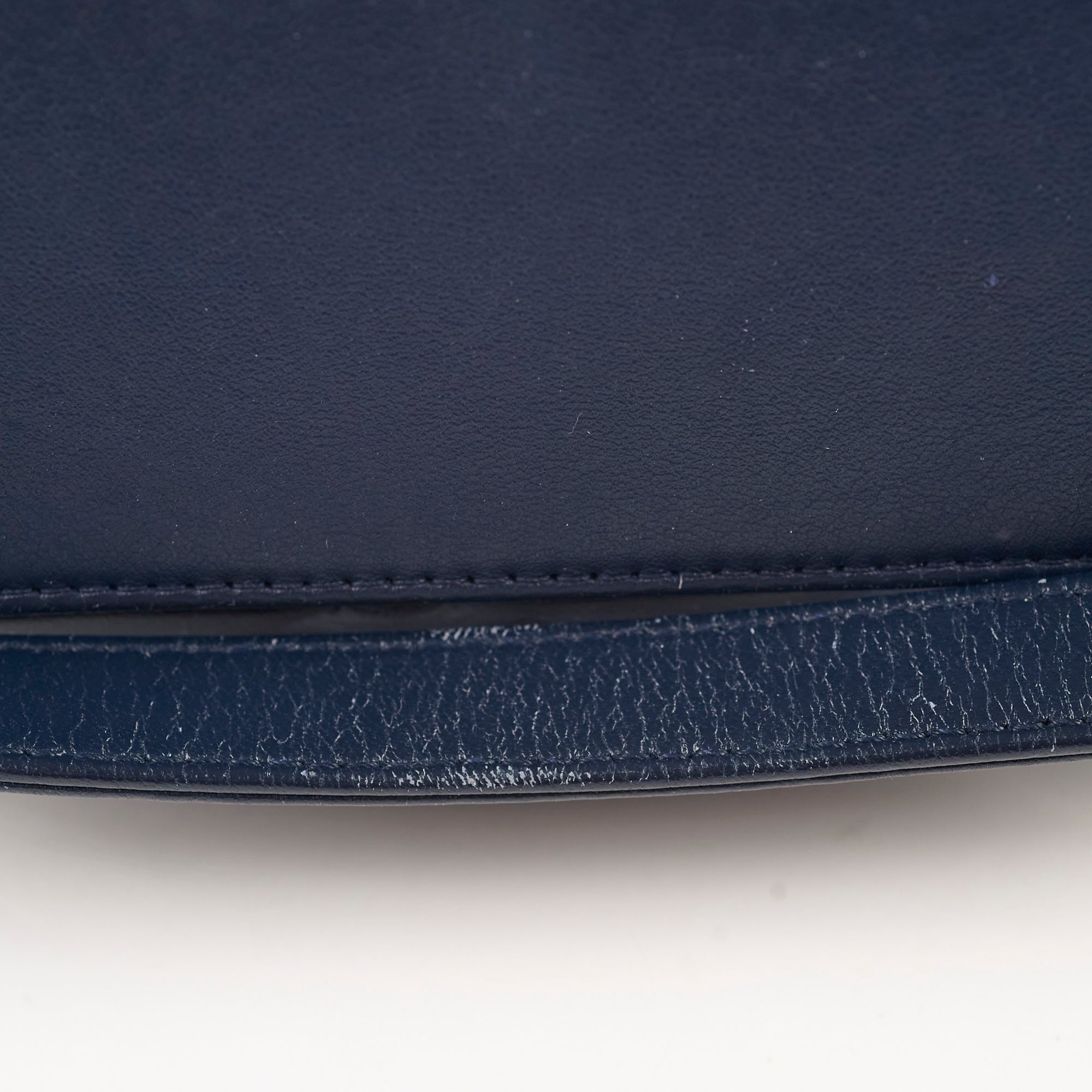Chanel Seasonal Shoulder Bag Navy