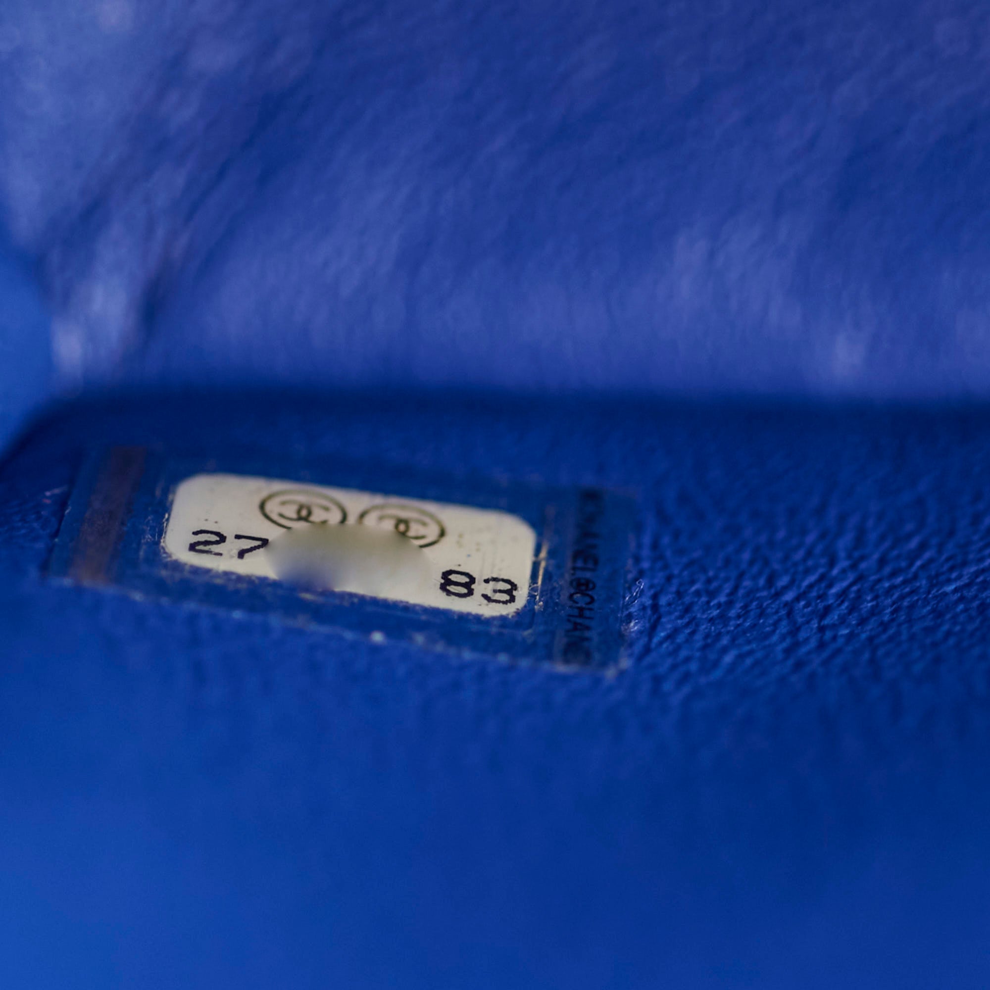 Chanel Mini Rectangular Blue 27 Series