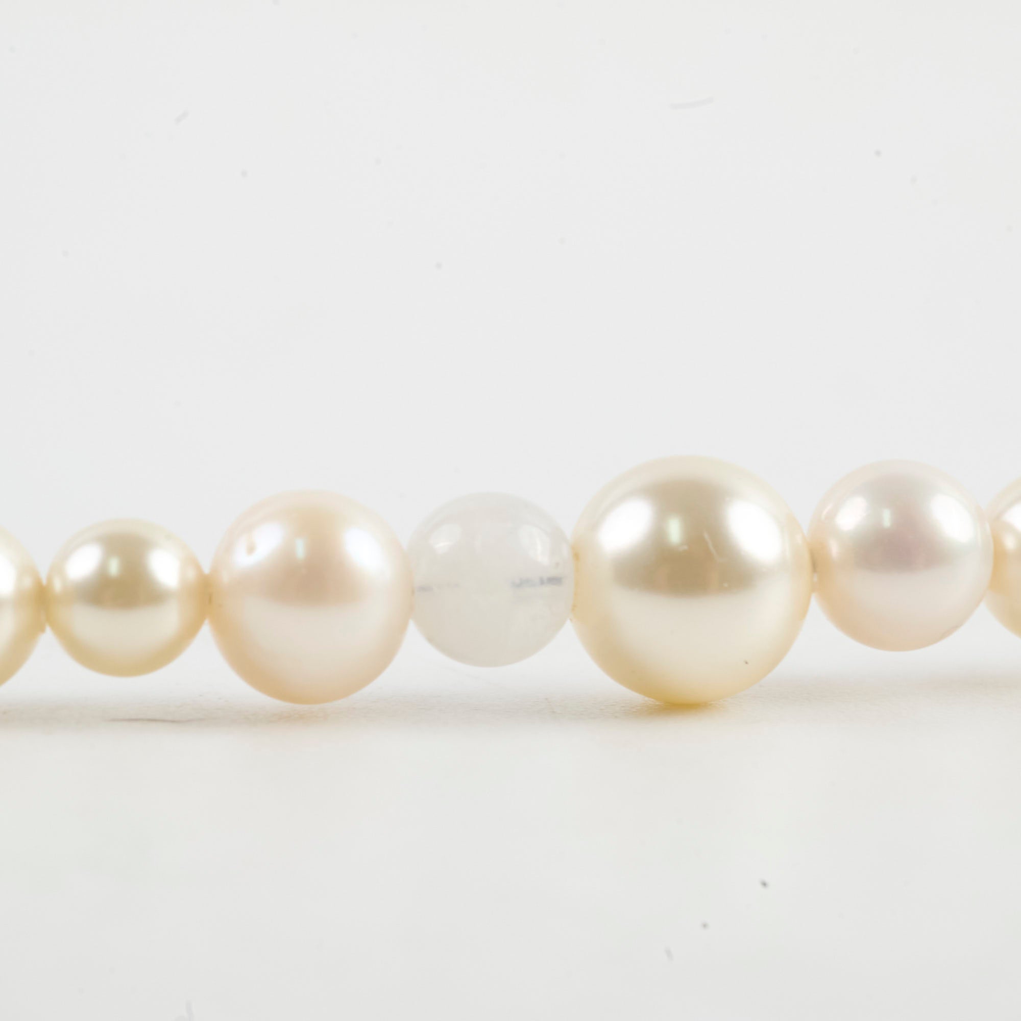 Chanel Long Pearl CC Crystal Necklace