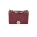 Chanel Seasonal Shoulder Bag White Microchip