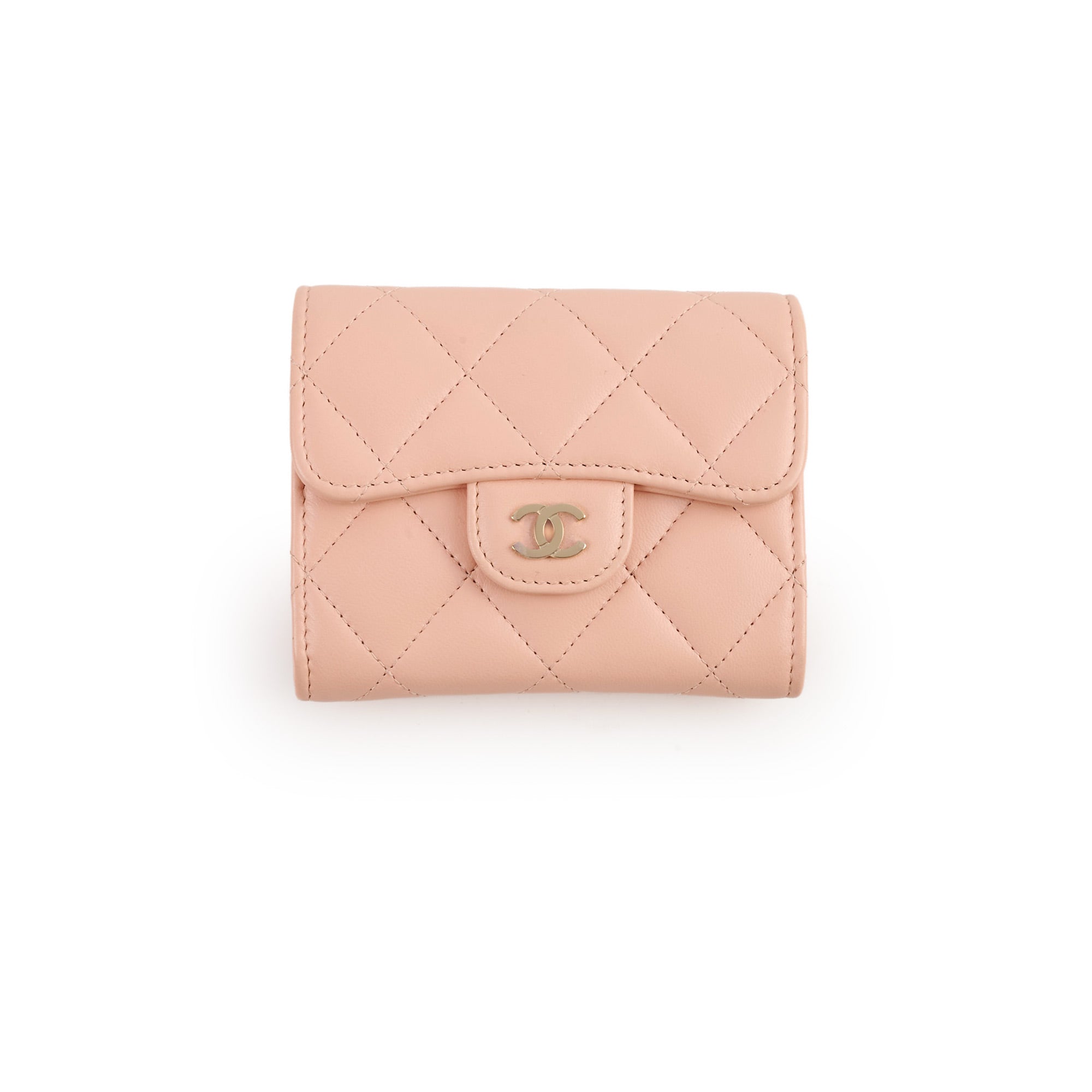 Chanel Card Holder On Chain Nude 31 Series