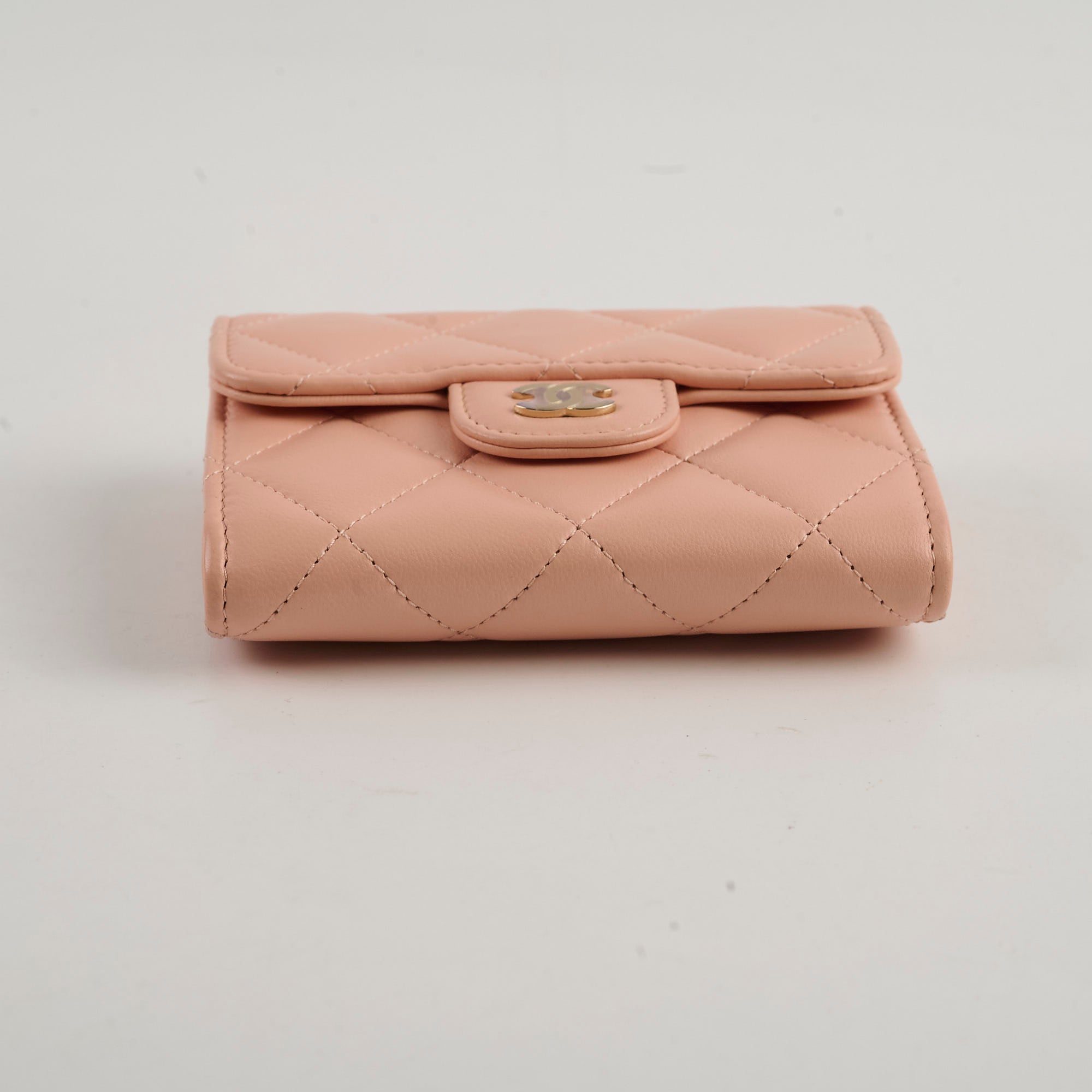 Chanel Card Holder On Chain Nude 31 Series