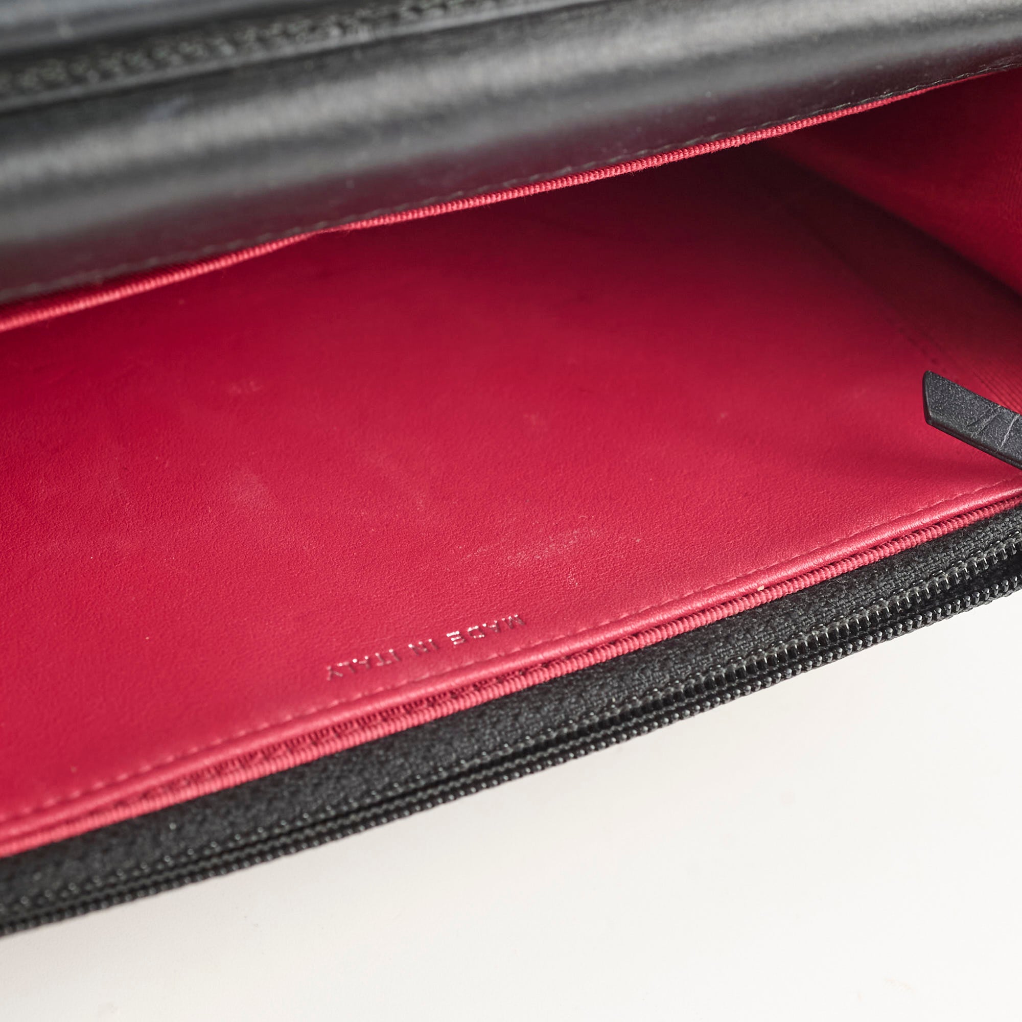 Chanel Calfskin Wallet on Chain WOC Black