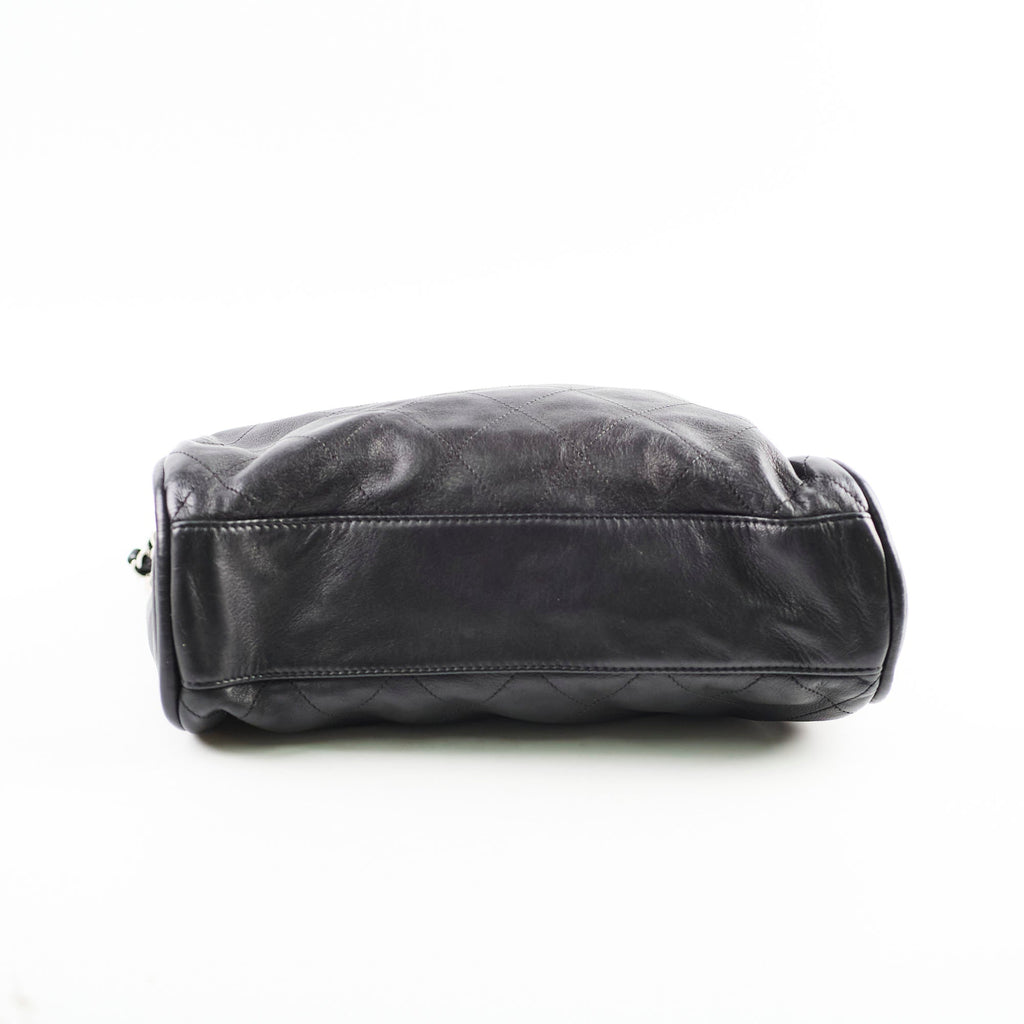 Chanel Ultimate Soft Leather Shoulder Bag Black
