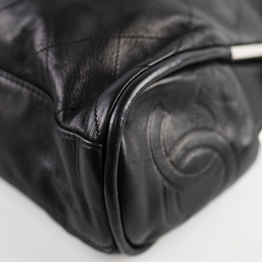 Chanel Ultimate Soft Leather Shoulder Bag Black