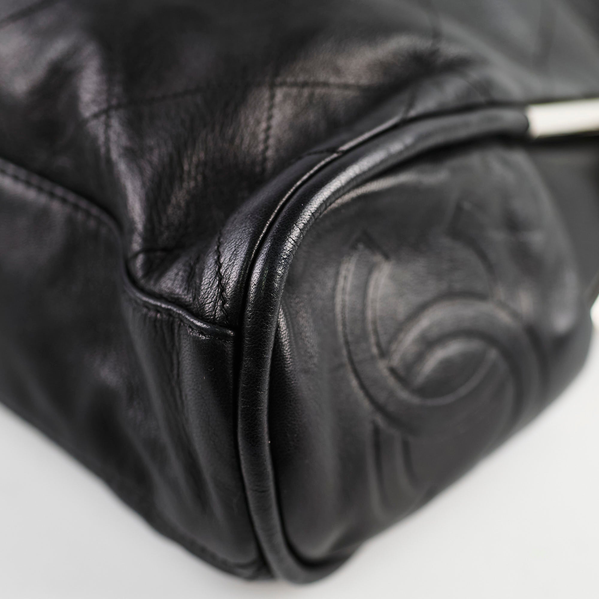 Chanel Ultimate Soft Leather Shoulder Bag Black
