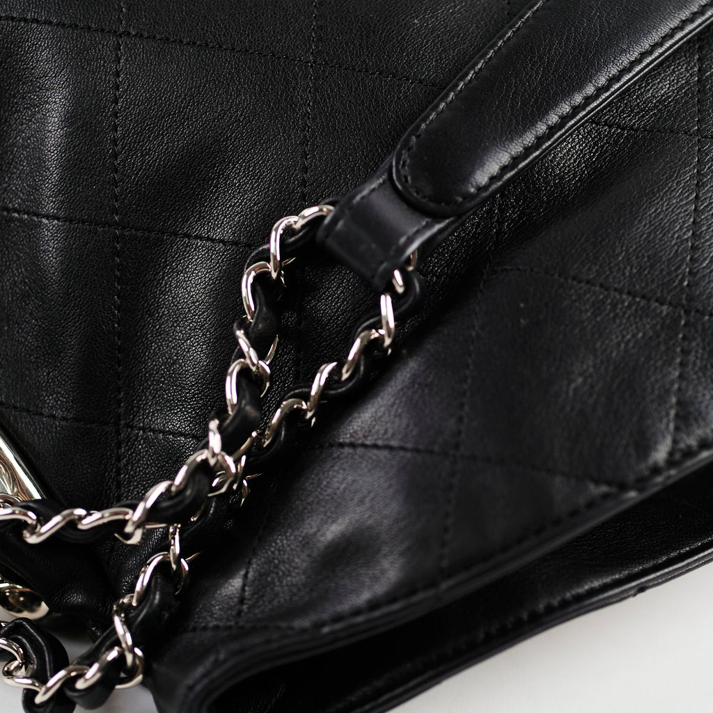 Chanel Ultimate Soft Leather Shoulder Bag Black