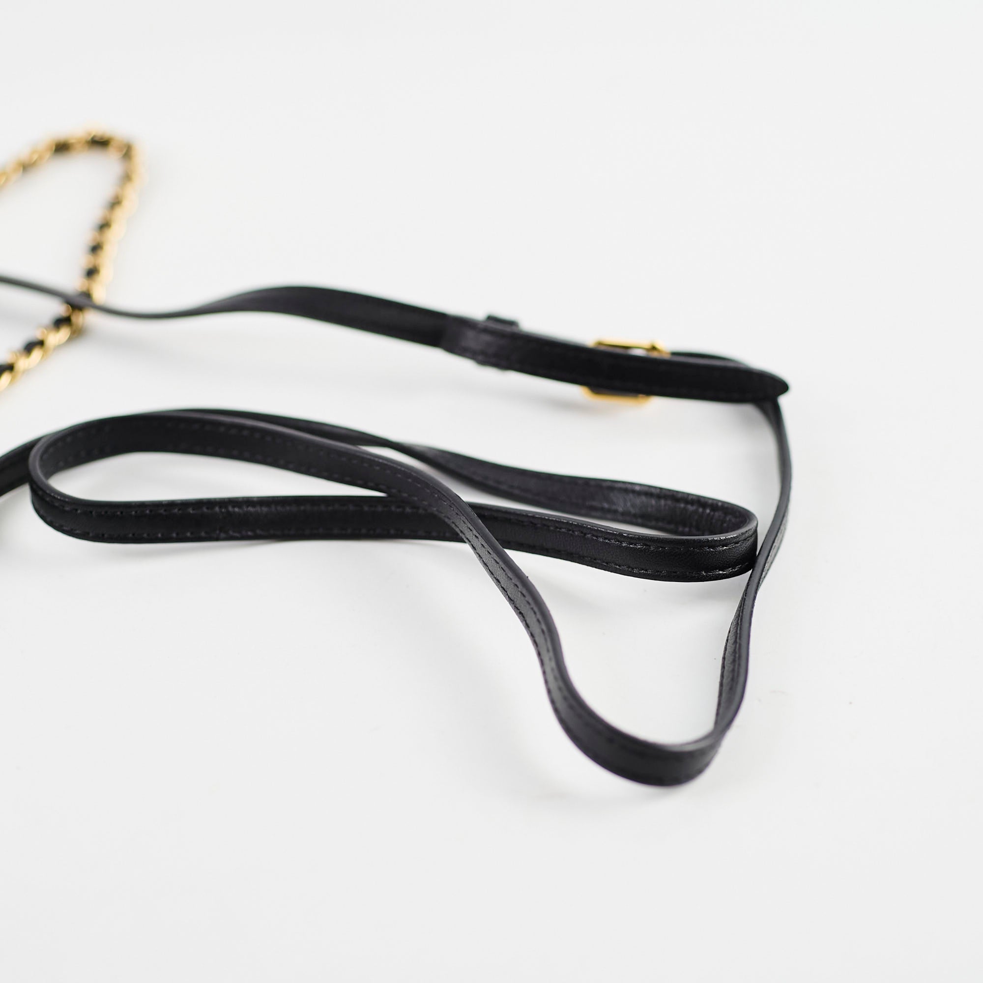 Chanel Unchained Flap Crossbody Bag Black
