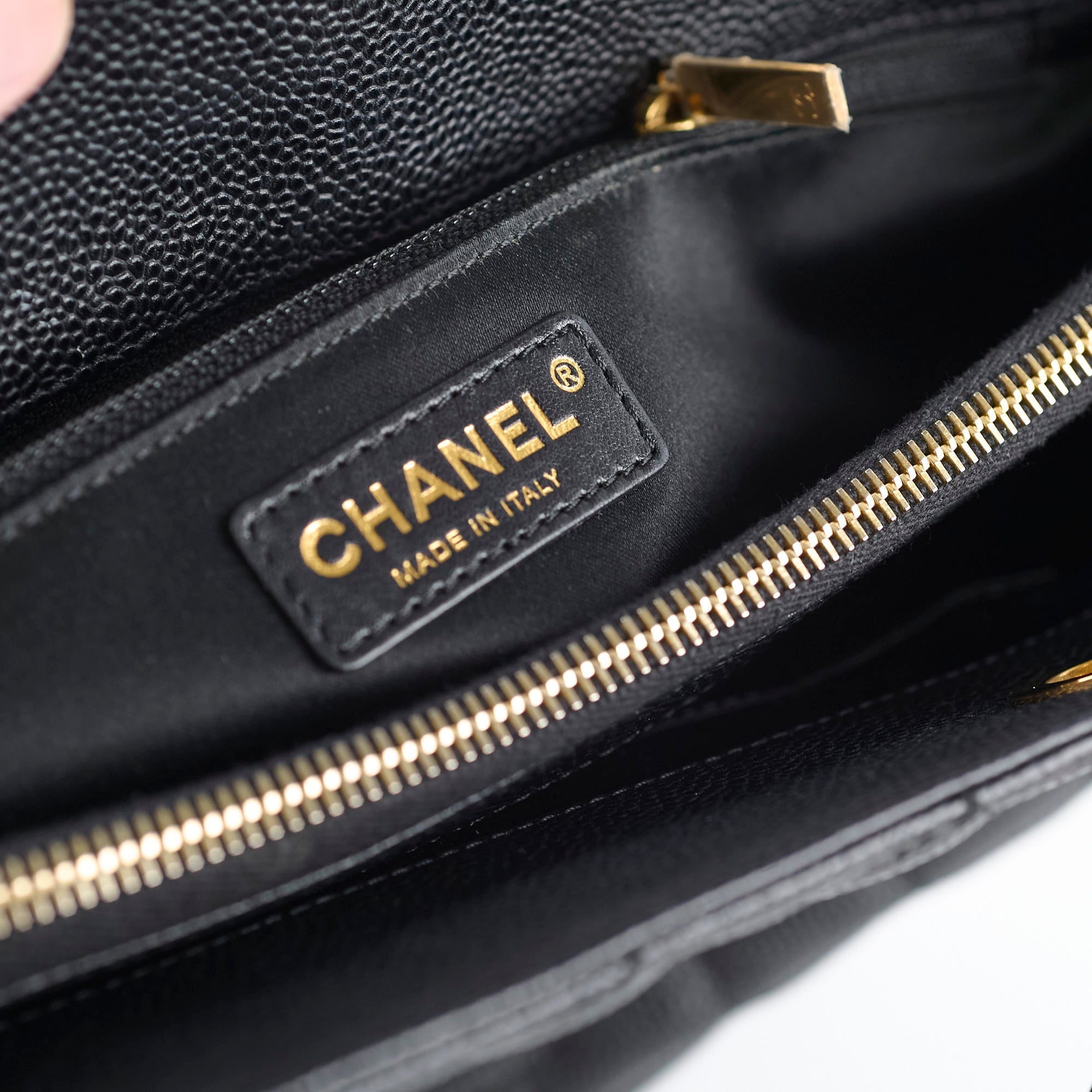Chanel Caviar Grand Shopping Tote GST Black