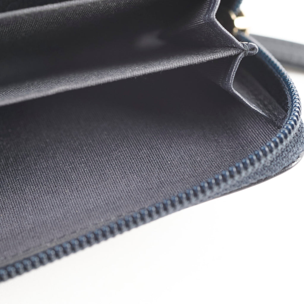 Chanel Zippy Coin Purse Black