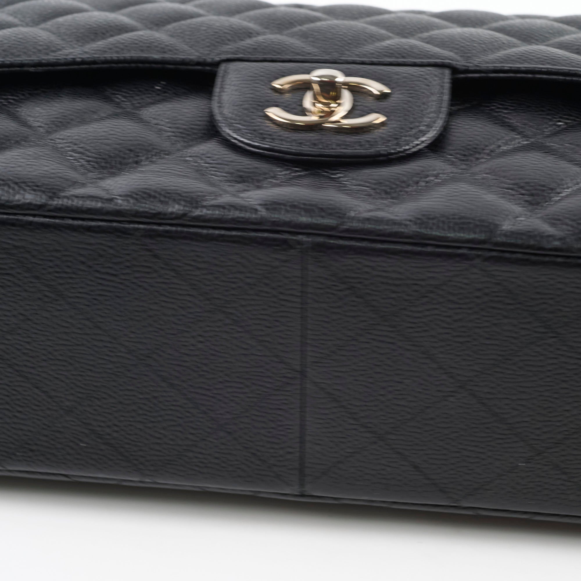 Chanel Jumbo Caviar Black