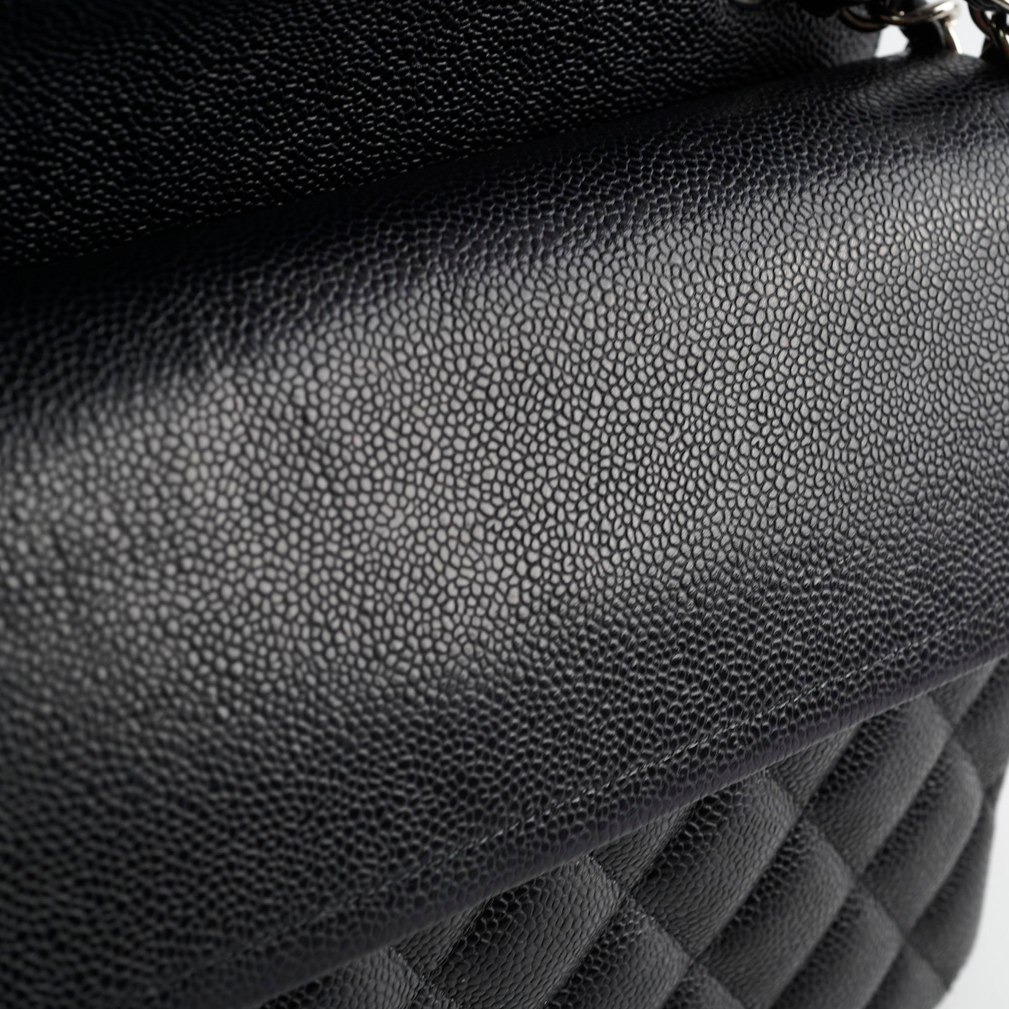 Chanel Jumbo Caviar Black