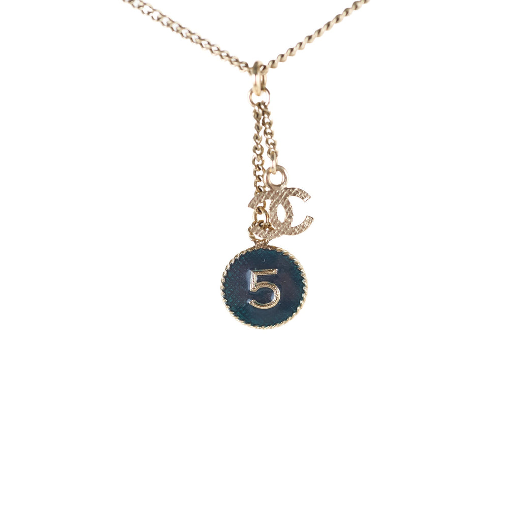 Chanel No.5 Coco Mark Necklace Costume Jewellery